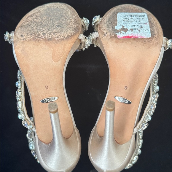 BADGLEY MISCHKA Satin Heels - Picture 8 of 9